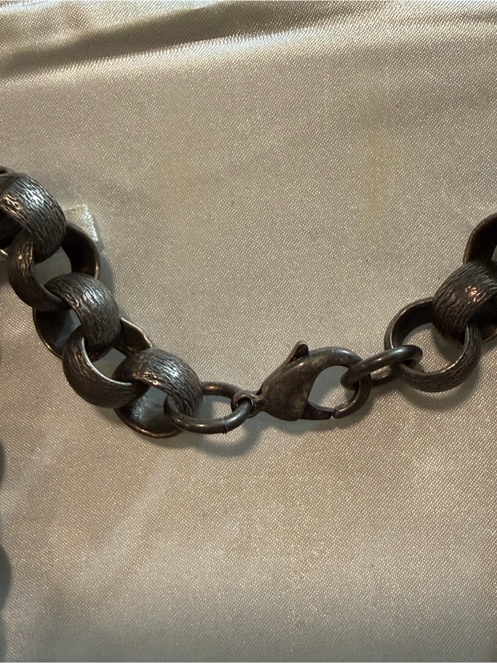 Carol Marie Signed Enamel Sculptural Statement Pendant Necklace - Picture 5 of 5